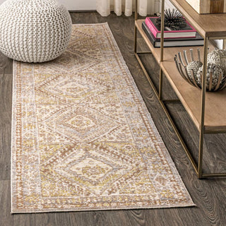 Bioko Darija Ornate Geometric Medallion Area Rug