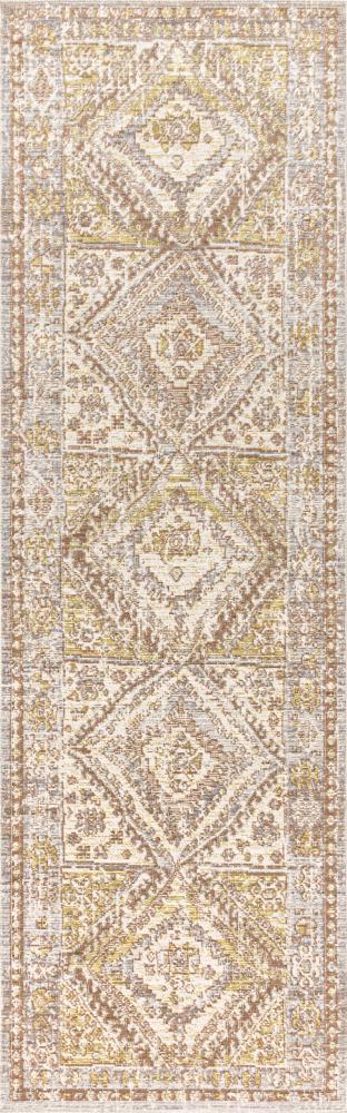 Bioko Darija Ornate Geometric Medallion Area Rug