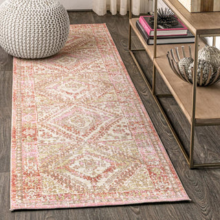 Bioko Darija Ornate Geometric Medallion Area Rug