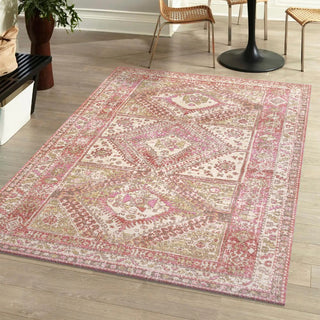 Bioko Darija Ornate Geometric Medallion Area Rug