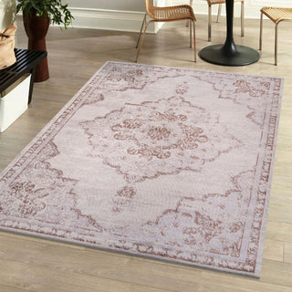 Danube Alhambra Ornate Medallion Modern Area Rug