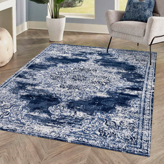 Danube Alhambra Ornate Medallion Modern Area Rug