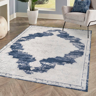 Danube Alhambra Ornate Medallion Modern Area Rug