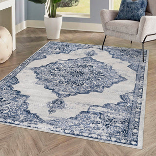 Danube Alhambra Ornate Medallion Modern Area Rug