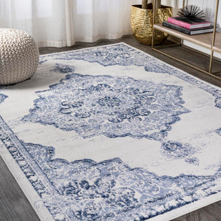 Danube Alhambra Ornate Medallion Modern Area Rug