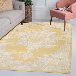 Danube Alhambra Ornate Medallion Modern Area Rug