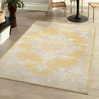 Danube Alhambra Ornate Medallion Modern Area Rug