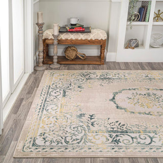 Amur Rosalia Cottage Medallion Area Rug