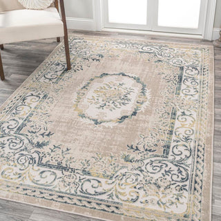 Amur Rosalia Cottage Medallion Area Rug