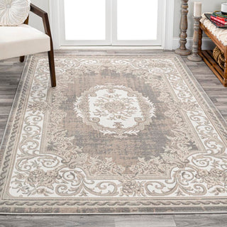 Amur Rosalia Cottage Medallion Area Rug