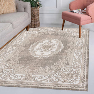 Amur Rosalia Cottage Medallion Area Rug