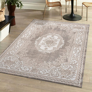 Amur Rosalia Cottage Medallion Area Rug