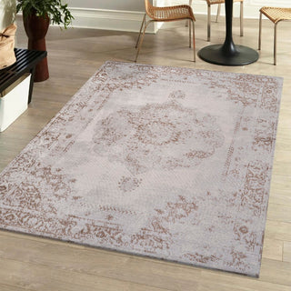 Thanlyin Rosalia Cottage Medallion Area Rug