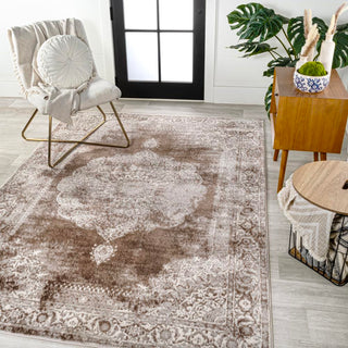 Thanlyin Rosalia Cottage Medallion Area Rug