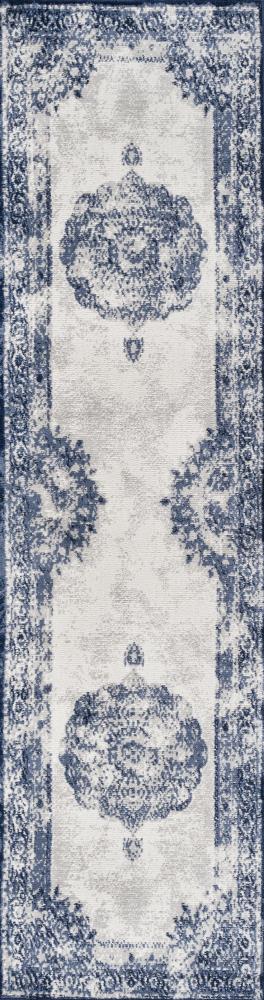 Face Cottage Medallion Area Rug