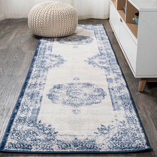 Face Cottage Medallion Area Rug