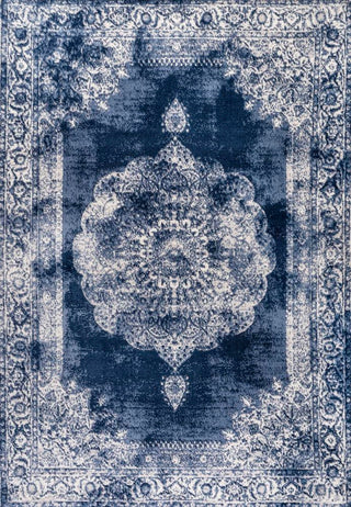 Face Cottage Medallion Area Rug