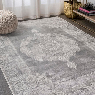 Face Cottage Medallion Area Rug