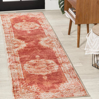 Face Cottage Medallion Area Rug