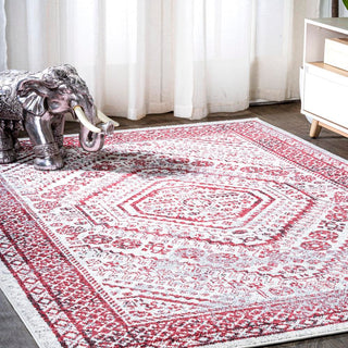 Chitado Boho Cottage Medallion Area Rug