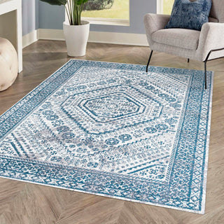 Chitado Boho Cottage Medallion Area Rug