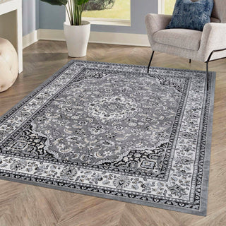 Gastre Palmette Modern Persian Floral Area Rug