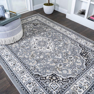 Gastre Palmette Modern Persian Floral Area Rug