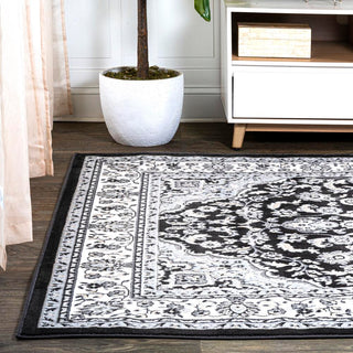 Gastre Palmette Modern Persian Floral Area Rug