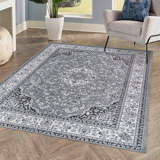 Gastre Palmette Modern Persian Floral Area Rug