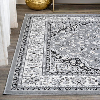 Gastre Palmette Modern Persian Floral Area Rug