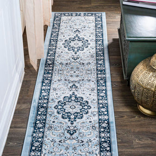 Gastre Palmette Modern Persian Floral Area Rug