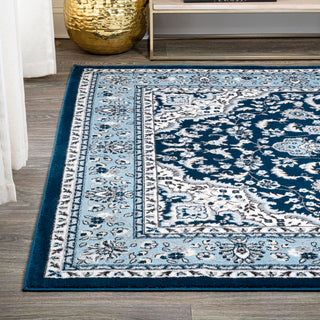 Gastre Palmette Modern Persian Floral Area Rug