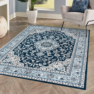 Gastre Palmette Modern Persian Floral Area Rug