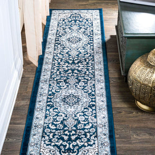 Gastre Palmette Modern Persian Floral Area Rug