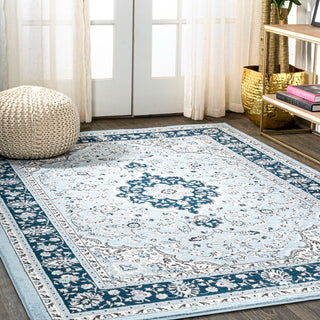 Gastre Palmette Modern Persian Floral Area Rug