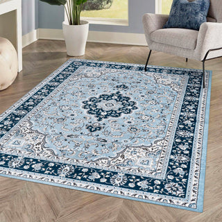 Gastre Palmette Modern Persian Floral Area Rug