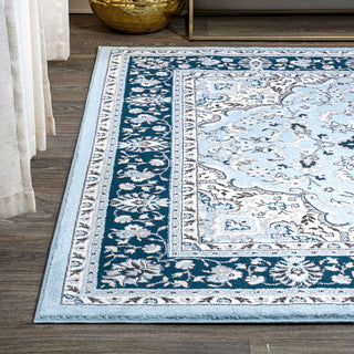 Gastre Palmette Modern Persian Floral Area Rug