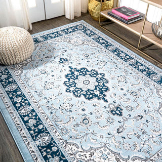 Gastre Palmette Modern Persian Floral Area Rug