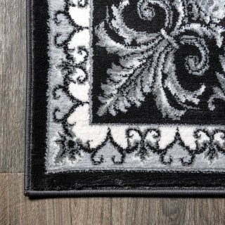 Luanza Acanthus French Border Area Rug