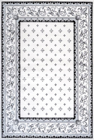 Luanza Acanthus French Border Area Rug