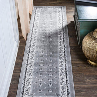 Luanza Acanthus French Border Area Rug