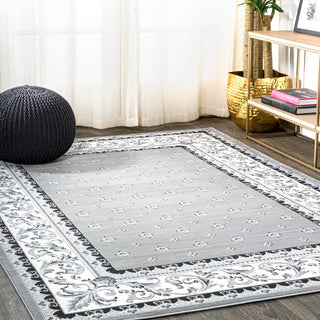 Luanza Acanthus French Border Area Rug