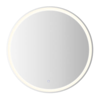 Smarmy 27" Round Frameless Anti-Fog Vanity Mirror