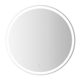 Smarmy 27" Round Frameless Anti-Fog Vanity Mirror