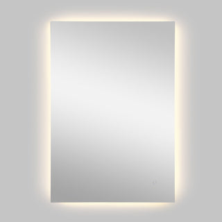 Joyous Rectangular Frameless Anti-Fog Aluminum Back-lit Tri-color LED Bathroom Vanity Mirror with Smart Touch Control