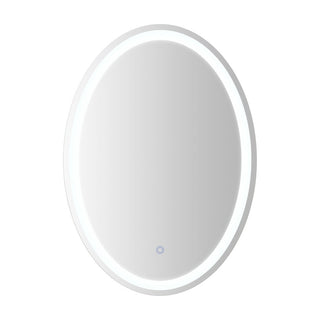 Smarmy 27" Round Frameless Anti-Fog Vanity Mirror