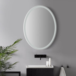 Smarmy 27" Round Frameless Anti-Fog Vanity Mirror