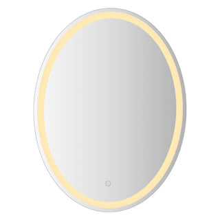 Smarmy 27" Round Frameless Anti-Fog Vanity Mirror