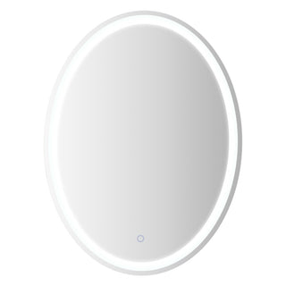 Smarmy 27" Round Frameless Anti-Fog Vanity Mirror