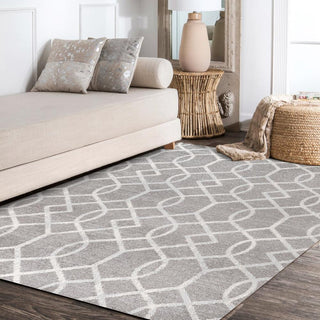 Perseus Asilah Ogee Fretwork Area Rug